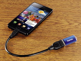 Hama USB 2.0 Adapter Cable, micro B plug - A socket | Photo 3