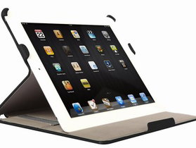 Poetic StrapBack Rigid Leather Wraped Case with Multi-Stand Options for iPad3 | Photo 3