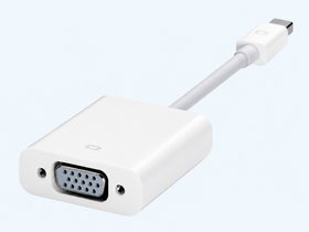 Apple Mini Display port to VGA Adapter