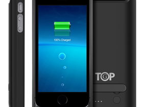 TopG Lightning Box 2400 mAh Rechargeable External Battery Case for iPhone 5s & iPhone 5 - MFI Apple Certified | Photo 2