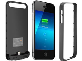 TopG Lightning Box 2400 mAh Rechargeable External Battery Case for iPhone 5s & iPhone 5 - MFI Apple Certified | Photo 4