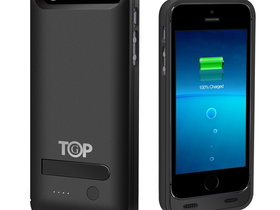 TopG Lightning Box 2400 mAh Rechargeable External Battery Case for iPhone 5s & iPhone 5 - MFI Apple Certified | Photo 5
