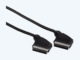 Hama Scart Connecting Cable, plug - plug, 2 m, black