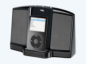 CYBER ACOUSTICS CA-461 Portable Speaker with Digital Player Dock