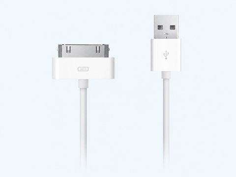 Apple Dock Connector to USB Cable | Photo 1