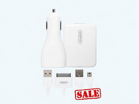 Griffin Technology PowerDuo Car Power Adapter & Charger