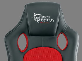 White Shark Kings Throne gaming chair - Black/red | Photo 4