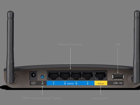 Linksys EA6100 AC1200 Dual-Band Smart Wi-Fi router | Photo 3