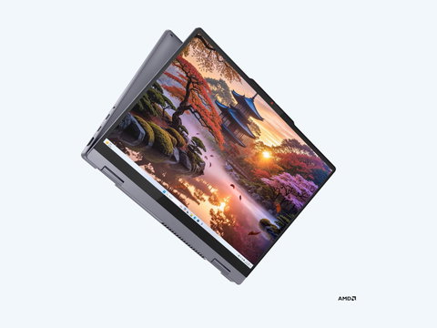 Lenovo IdeaPad 5 2-in-1 14AKP10 laptop - Luna Grey - Ryzen AI 7 350, 16GB RAM, 1TB SSD, Windows 11 | Photo 1