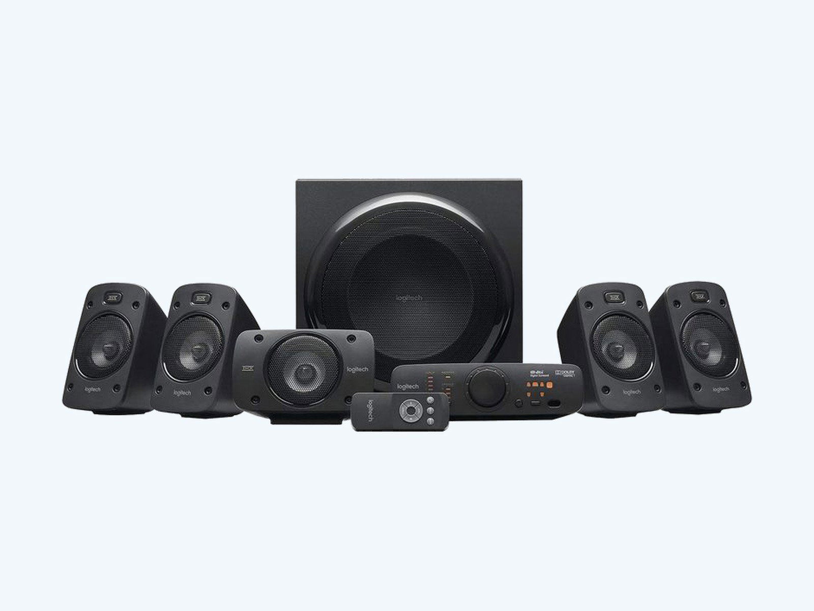 Logitech Z906 5.1 Surround Sound Speaker System - THX, Dolby Digital and DTS Digital Certified