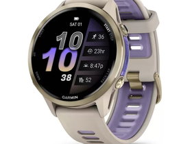 GARMIN Forerunner 970 smartwatch - Soft Gold Titanium French | Photo 2