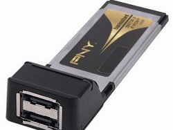 PNY 2-Port eSATA II ExpressCard/34 Adapter | Photo 2