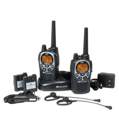 Midland GXT1000VP4 Two-Way Radio (one pair) - 57 km range