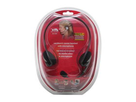CYBER ACOUSTICS AC-634 NECKBAND STYLE STEREO HEADSET | Photo 3