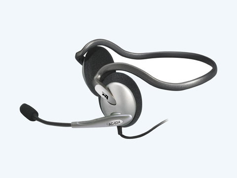 CYBER ACOUSTICS AC-634 NECKBAND STYLE STEREO HEADSET | Photo 1