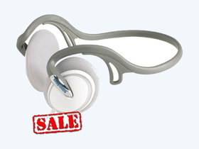 CYBER ACOUSTICS IRHYTHMS A-9500 NECKBAND HEADPHONES