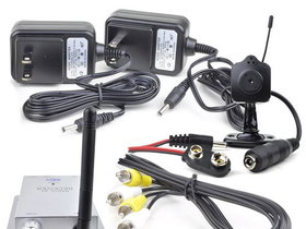 2.4GHz MINI WIRELESS Color Camera with microphone | Photo 3