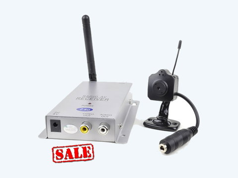 2.4GHz MINI WIRELESS Color Camera with microphone | Photo 1