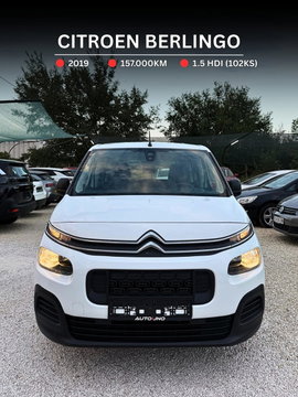 2019 Модел Citroen Berlingo Дизел Рачен Менувач Миниван (MPV) 157.000 км - На Продажба | Фотографија 1