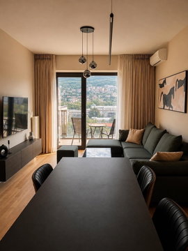 Skopje Centar, 2 Rooms, 50 m² Luxury Furnished Apartment - For Rent | Photo 1