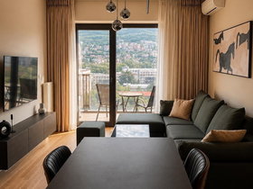 Skopje Centar, 2 Rooms, 50 m² Luxury Furnished Apartment - For Rent