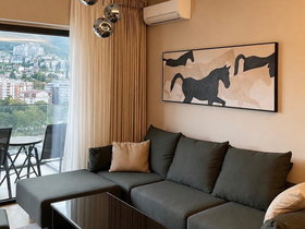 Skopje Centar, 2 Rooms, 50 m² Luxury Furnished Apartment - For Rent | Photo 3