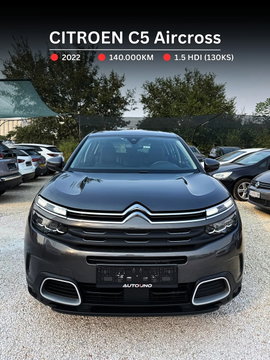 2022 Модел Citroen C5 Aircross Дизел Автоматски Менувач SUV - Кросовер 140.000 км - На Продажба | Фотографија 1