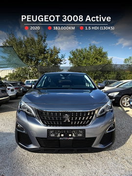 2020 Модел Peugeot 3008 Дизел Автоматски Менувач SUV - Кросовер 183.000 км - На Продажба | Фотографија 1