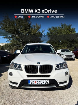2011 Model BMW X3 Diesel Automatic Transmission SUV - Crossover 245,000 km - For Sale | Photo 1