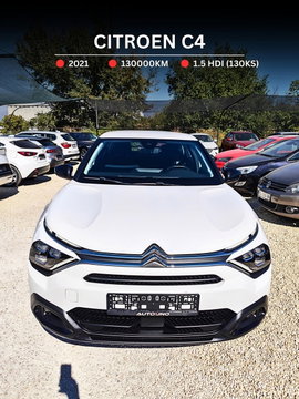 2021 Модел Citroen C4 Дизел Автоматски Менувач SUV - Кросовер 130.000 км - На Продажба | Фотографија 1