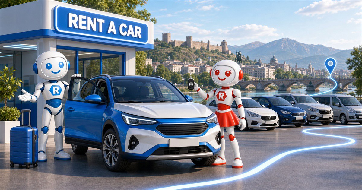 Daily and monthly Skopje car rental options