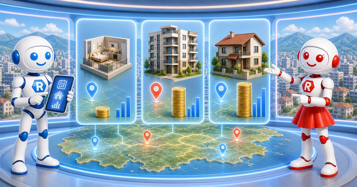 North Macedonia rental prices across ten major cities