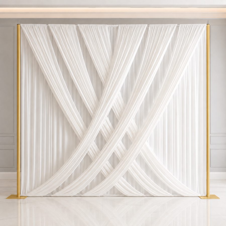 Adjustable Arch Curtain Set